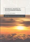 Cover of Introductory chemistry for the environmental sciences by Roy M. Harrison