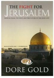 Cover of The Fight for Jerusalem by Dore Gold