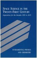Cover of Fundamental Physics and Chemistry by National Research Council (US)