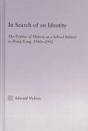 Cover of In search of an identity by Edward Vickers