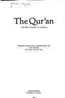 Cover of Qur'an by Thomas Ballantine Irving
