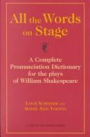Cover of All the words on stage by Louis Scheeder