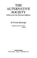 Front cover of The alternative society by De Cronin Hastings