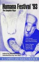 Front cover of Humana Festival '93 by Marisa Smith