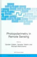 Front cover of Photopolarimetry in remote sensing by NATO Advanced Study Institute on Photopolarimetry in Remote Sensing (2003 I͡Alta, Ukraine)