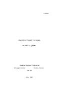 Front cover of Education finance in Canada by Wilfred J. Brown