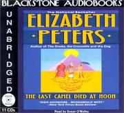 Front cover of The Last Camel Died at Noon by Elizabeth Peters