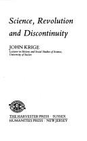 Cover of Science, revolution, and discontinuity by John Krige