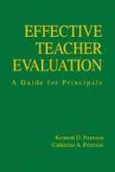Cover of Effective teacher evaluation by Kenneth D. Peterson