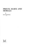 Front cover of Freud, Marx and morals by Hugo A. Meynell