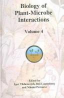 Front cover of Biology of plant-microbe interactions by International Congress on Molecular Plant-Microbe Interactions