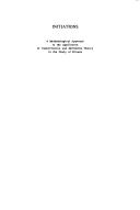 Front cover of Initiations by Joannes Augustinus Maria Snoek
