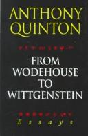 Front cover of From Wodehouse to Wittgenstein by Quinton, Anthony.