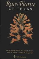 Front cover of Rare plants of Texas by Jackie M. Poole