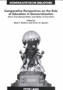 Cover of Comparative perspectives on the role of education in democratization by McGinn, Noel F.