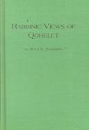 Front cover of Rabbinic views of Qohelet by Ruth N. Sandberg