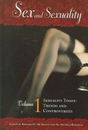Front cover of Sex and sexuality by Richard D. McAnulty