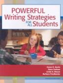 Front cover of Powerful writing strategies for all students by Karen R. Harris
