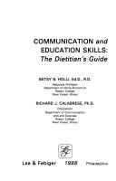 Cover of Communication and education skills by Betsy B. Holli