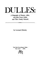 Cover of Dulles by Leonard Mosley