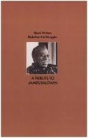 Cover of A Tribute to James Baldwin by James Baldwin