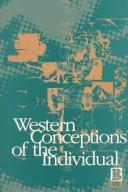 Front cover of Western conceptions of the individual by Brian Morris