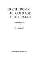 Front cover of Mut zum Menschen by Rainer Funk