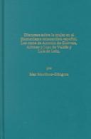 Front cover of Discursos sobre la mujer en el humanismo renacentista español by Mar Martínez-Góngora