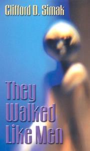 Front cover of They walked like men by Clifford D. Simak