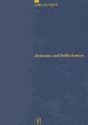 Cover of Referenz und Fallibilismus by Axel Mueller