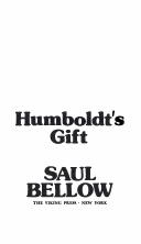 Cover of Humboldt's Gift by Saul Bellow