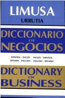 Cover of Diccionario de negocios by Manuel Urrutia Raola