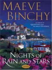 Front cover of Nights of Rain and Stars by Maeve Binchy