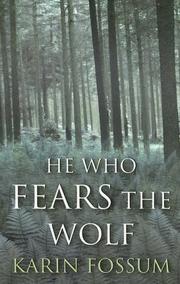 Front cover of Den som frykter ulven by Karin Fossum