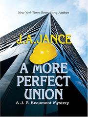 Cover of A More Perfect Union by J. A. Jance