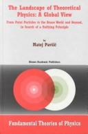 Front cover of The landscape of theoretical physics by Matej Pavšič
