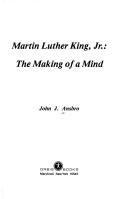 Front cover of Martin Luther King, Jr by John J. Ansbro