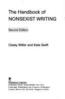 Cover of The handbook of nonsexist writing by Casey Miller