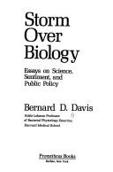 Front cover of Storm over biology by Bernard D. Davis