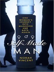 Cover of Self-Made Man by Norah Vincent
