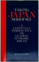 Cover of Taking Japan seriously by Ronald Philip Dore
