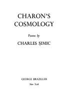 Cover of Charon's cosmology by Charles Simic