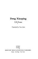 Cover of Deng Xiaoping by Uli Franz