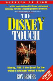 Cover of The Disney touch by Ron Grover