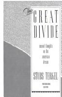 Cover of The Great Divide by Studs Terkel