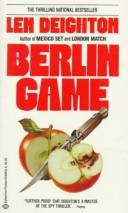 Cover of Berlin game by Len Deighton