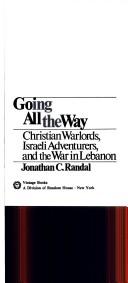 Cover of Going all the way by Jonathan C. Randal