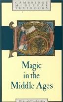 Front cover of Magic in the Middle Ages by Richard Kieckhefer