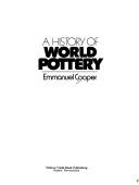Front cover of A history of world pottery by Emmanuel Cooper