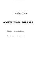 Cover of Dialogue in American drama by Ruby Cohn